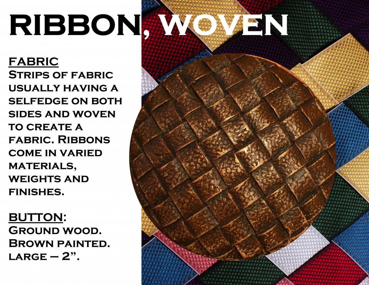 Imitation Fabric–RIBBON, WOVEN