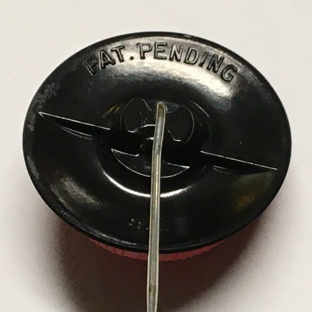 Colt Rouge Button as a Pin – Western Regional Button Association
