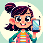 YouTube girl with hone