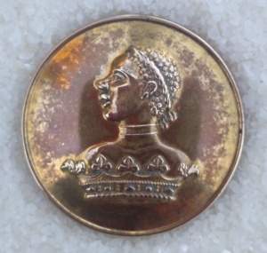 black man atoop a crown