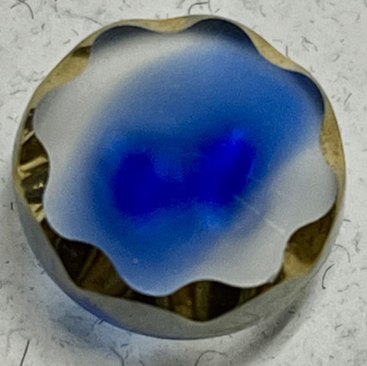 Frosted and lustered